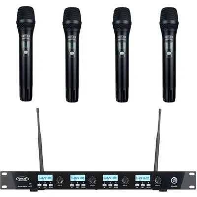 TRÅDLÖSA MIKROFONER 4 ST för tal vid event