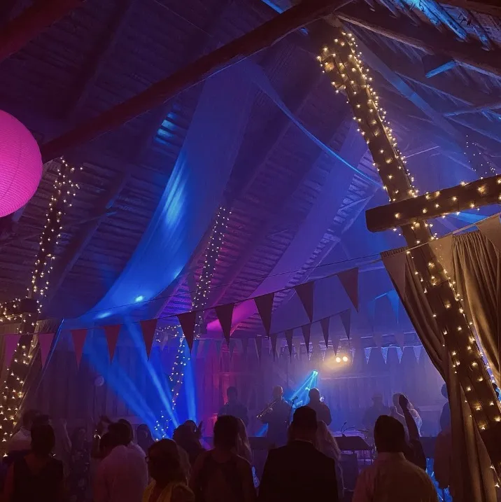 ljudpaket för bröllop i helsingborg med ljus